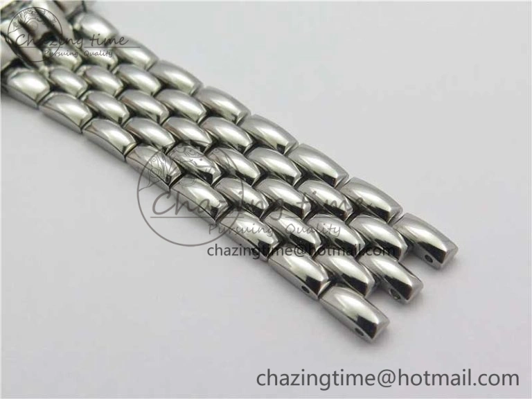 Sporty Rendez-Vous Night & Day SS ZF 1:1 Best Edition WhiteTextured Dial Diamonds Bezel on SS Bracelet A 7451