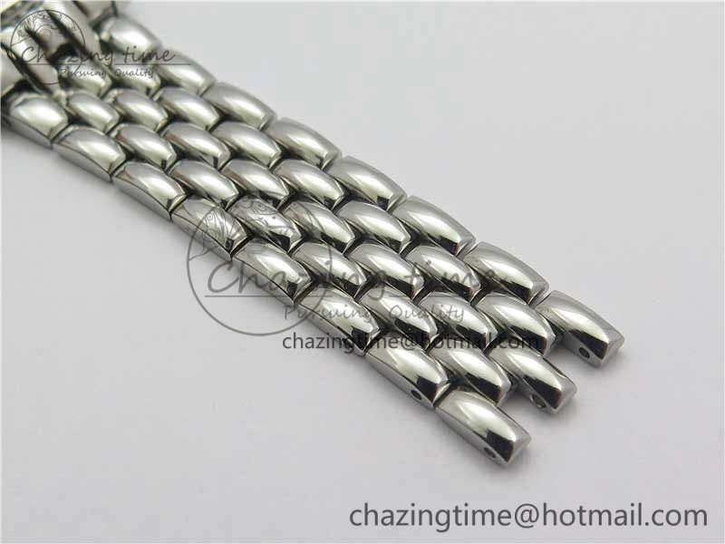 Sporty Rendez-Vous Night & Day SS ZF 1:1 Best Edition WhiteTextured Dial Diamonds Bezel on SS Bracelet A 7451