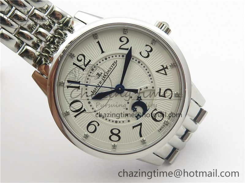 BestValue Rendez-Vous Night & Day SS ZF 1:1 Best Edition WhiteTextured Dial Polished Bezel on SS Bracelet A 10565