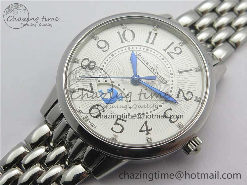 BestValue Rendez-Vous Night & Day SS ZF 1:1 Best Edition WhiteTextured Dial Polished Bezel on SS Bracelet A 10565