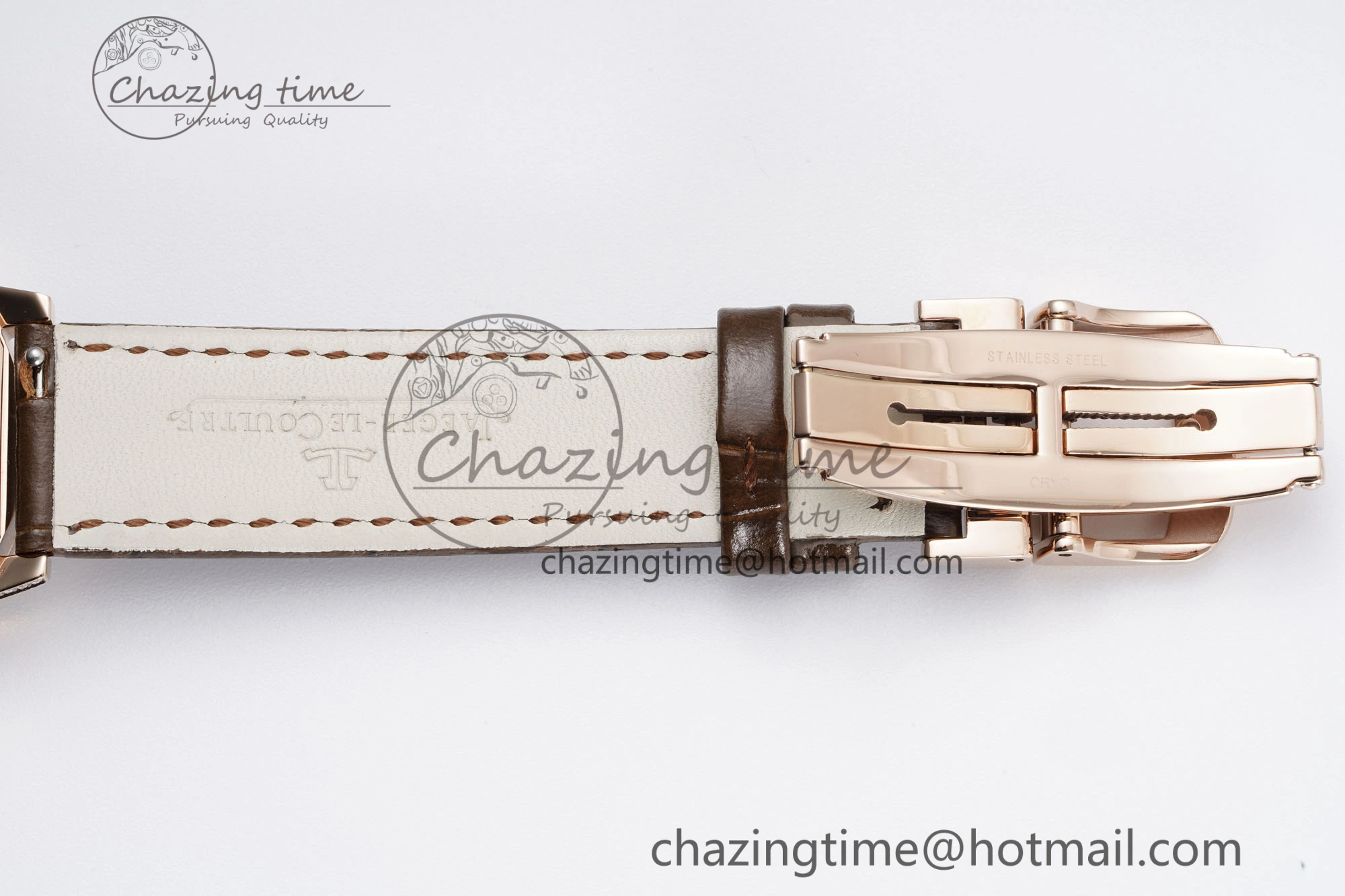Functional Rendez-Vous Star RG KZF 1:1 Best Edition Brown Star Dial Diamonds Bezel on Brown Leather Strap A 10171
