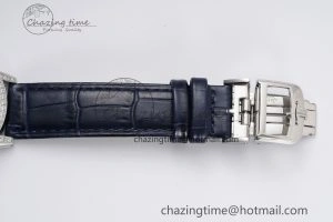Rendez-Vous Star SS KZF 1:1 Best Edition Blue Star Dial Diamonds Bezel on Blue Leather Strap A TravelReady 7421