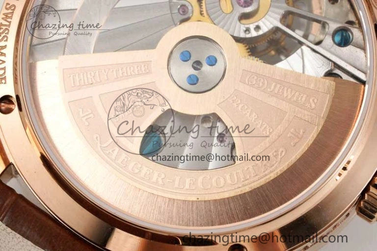 Rendez-Vous Tourbillon RG RMSF Best Edition White Dial on Brown Leather Strap SmoothTexture 7437