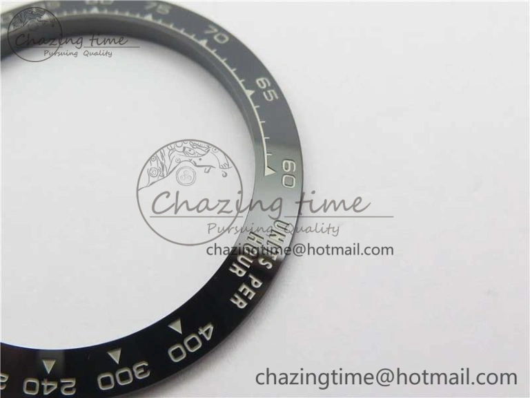 Rolex Daytona Black Ceramic Bezel Clean Factory (Only Ceramic Plate) Durable 4849