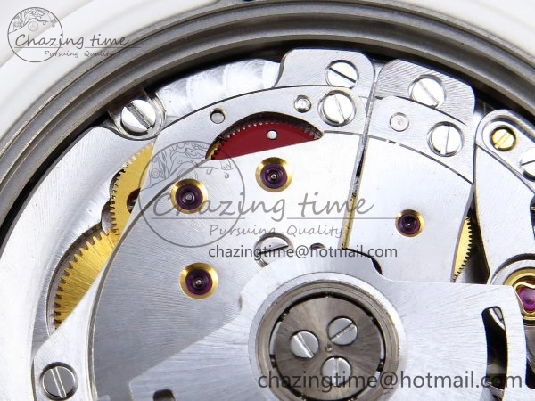 Thermal Rolex Daytona Rainbow 40mm Cer Cer Black Dial NOOB SA4130 Super Clone 1732
