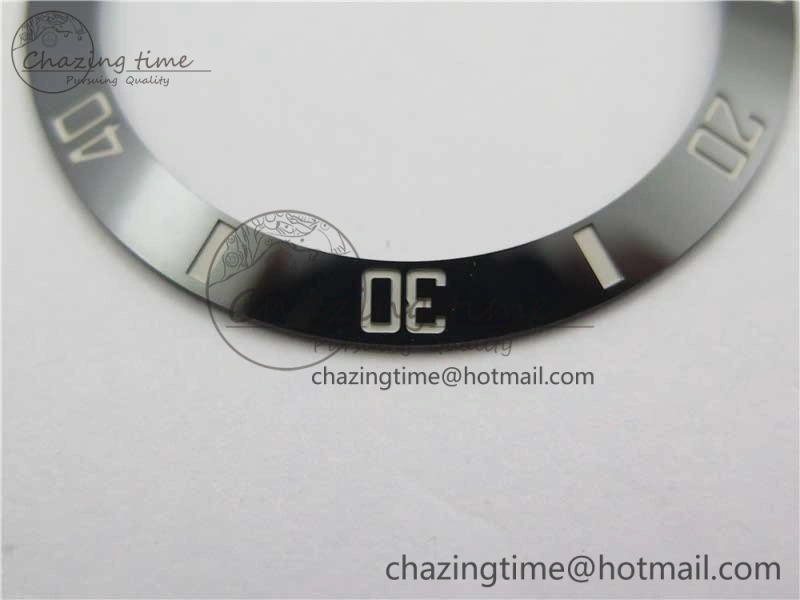 Rolex Submariner Black Ceramic Bezel Clean Factory (Only Ceramic Plate) FlexibleFit 4851