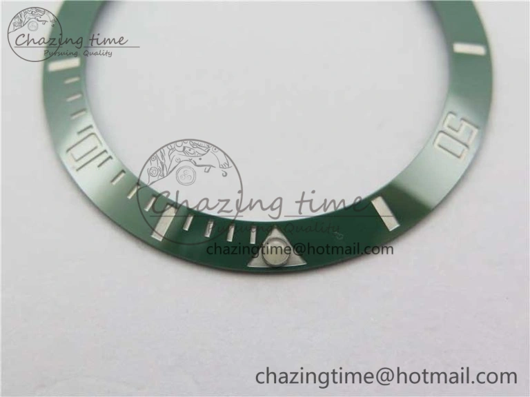 Bright Rolex Submariner Green Ceramic Bezel Clean Factory V3 (Only Ceramic Plate) 4852
