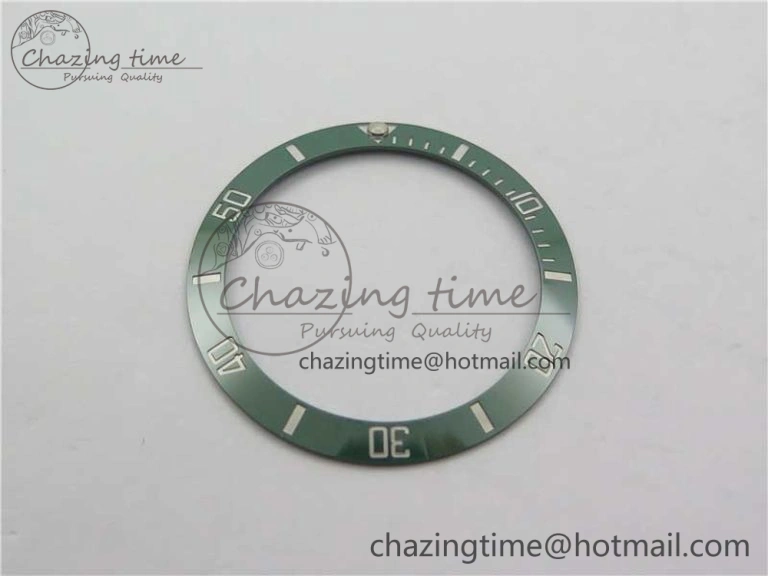 Bright Rolex Submariner Green Ceramic Bezel Clean Factory V3 (Only Ceramic Plate) 4852