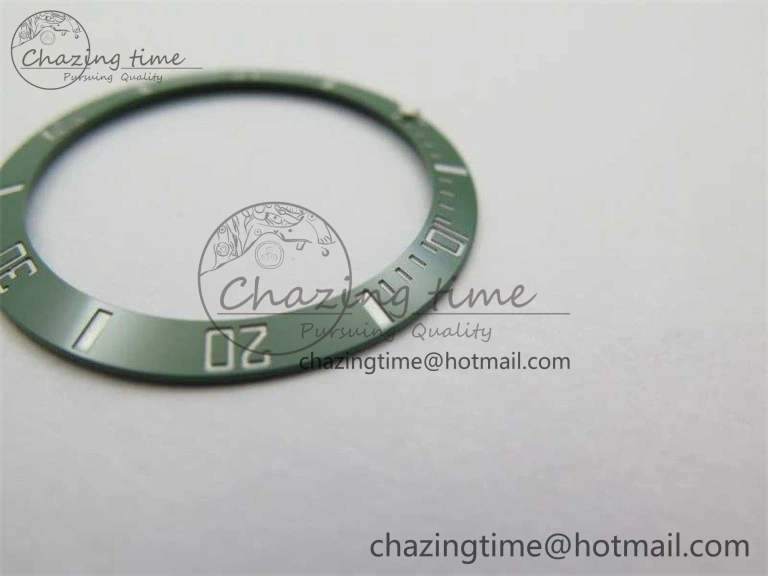 WellDesigned Rolex Submariner Green Ceramic Bezel MIF (Only Ceramic Plate) 4808