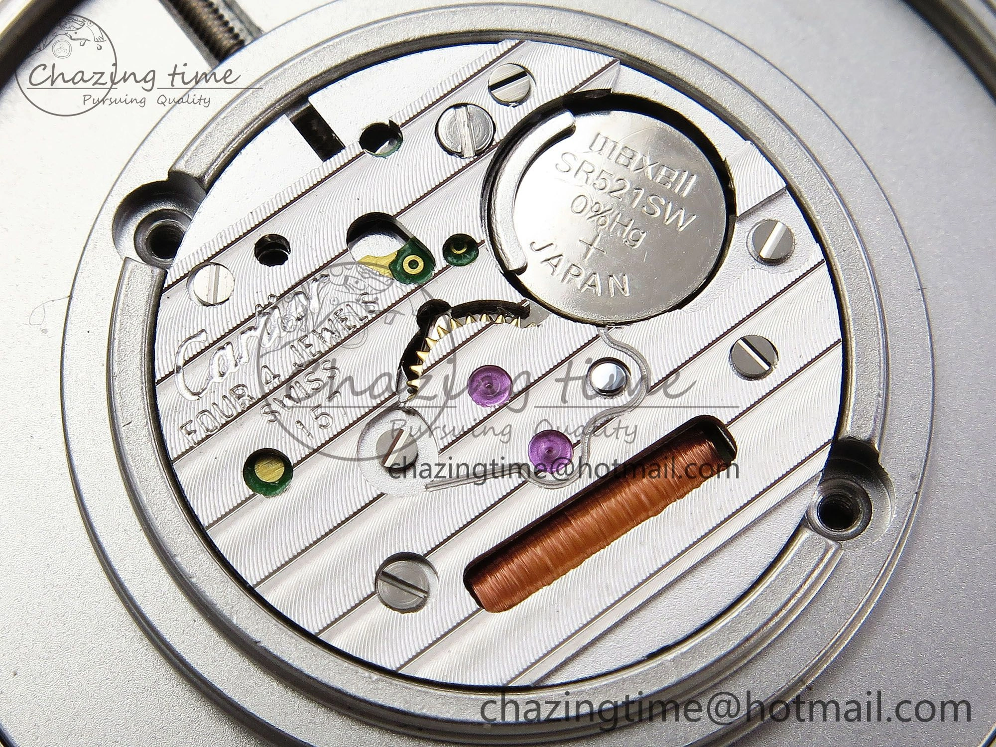 Ronde De Cartier 36mm DRF 1:1 Best Edition Sandblasted Silver-Plated White Dial on Black Leather Strap Ronda Quartz Sophisticated 5974