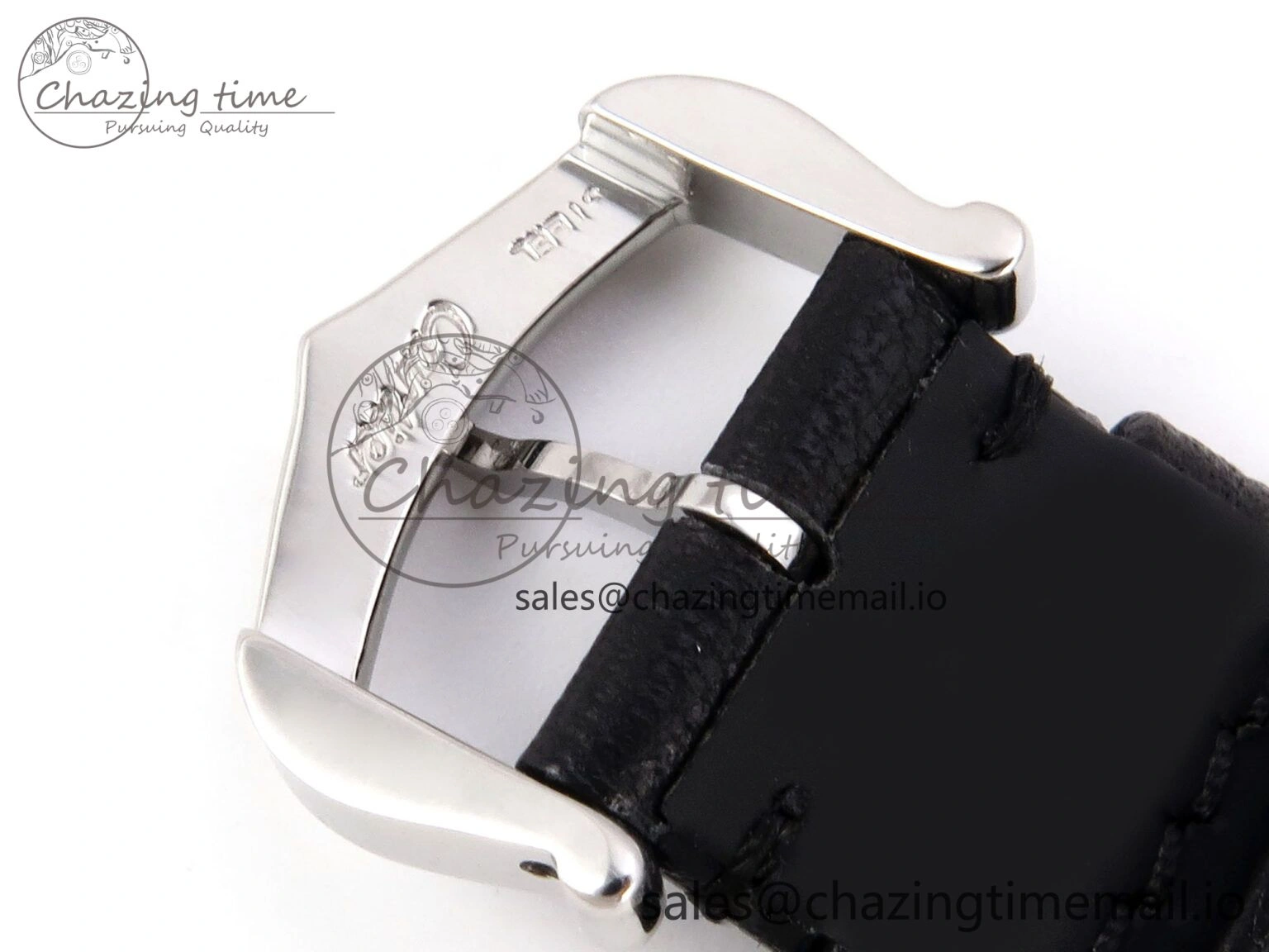 Ronde Must 29mm SS AF 1:1 Best Edition White Dial on Black Leather Strap Ronda Quartz AllSeason 5889
