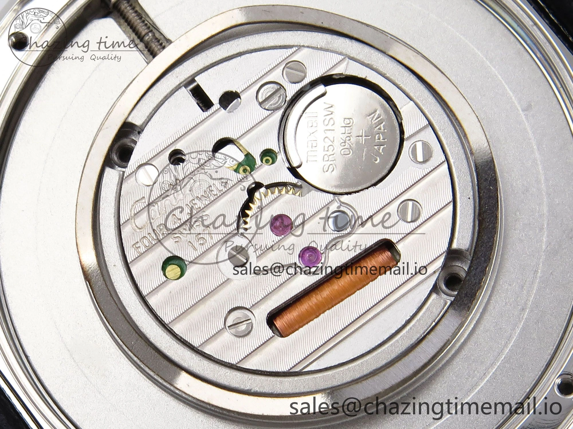 Durable Ronde Must De Cartier 36mm DRF 1:1 Best Edition Sandblasted Silver-Plated White Dial on Black Leather Strap Ronda Quartz 5868
