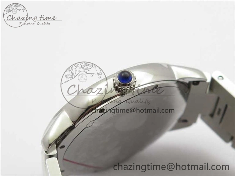 MultiPurpose Ronde Solo de Cartier 42mm AF 1:1 Best Edition White Dial on SS Bracelet MIYOTA 6114