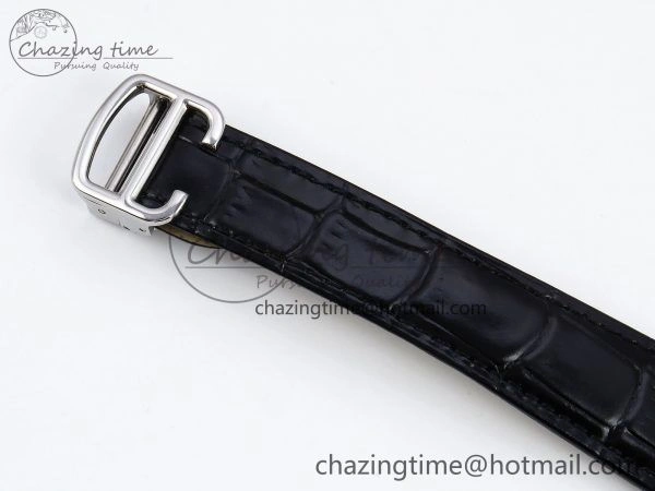 Lightweight Rotonde Tourbillon SS RMSF Best Edition Blue Textured Dial on Black Leather Strap 5980