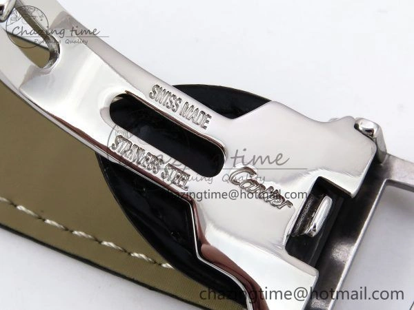 Lightweight Rotonde Tourbillon SS RMSF Best Edition Blue Textured Dial on Black Leather Strap 5980