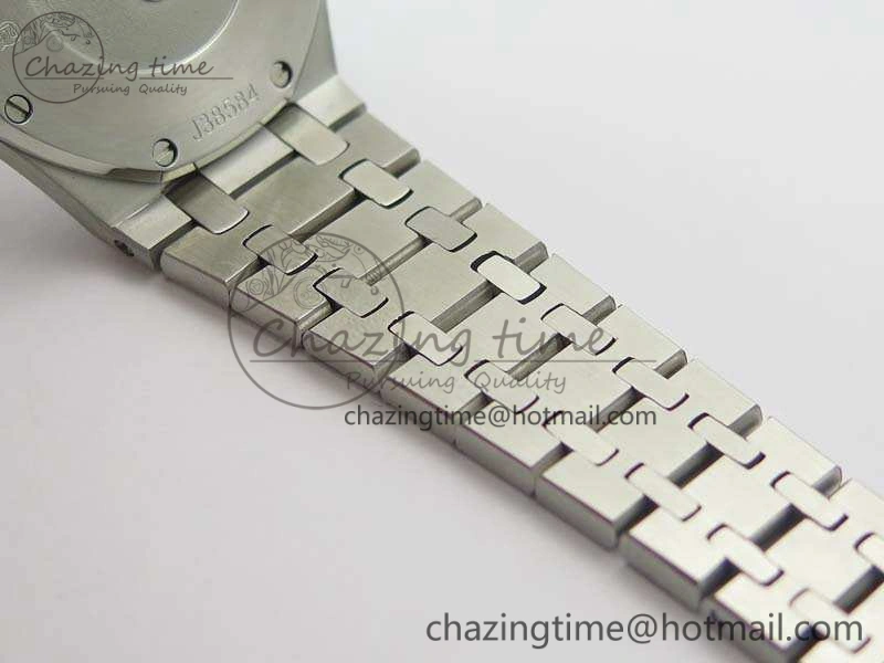 Cozy Royal Oak 15000 Frosted 33mm OM Best Edition Gray Dial On SS Bracelet Quartz 4970