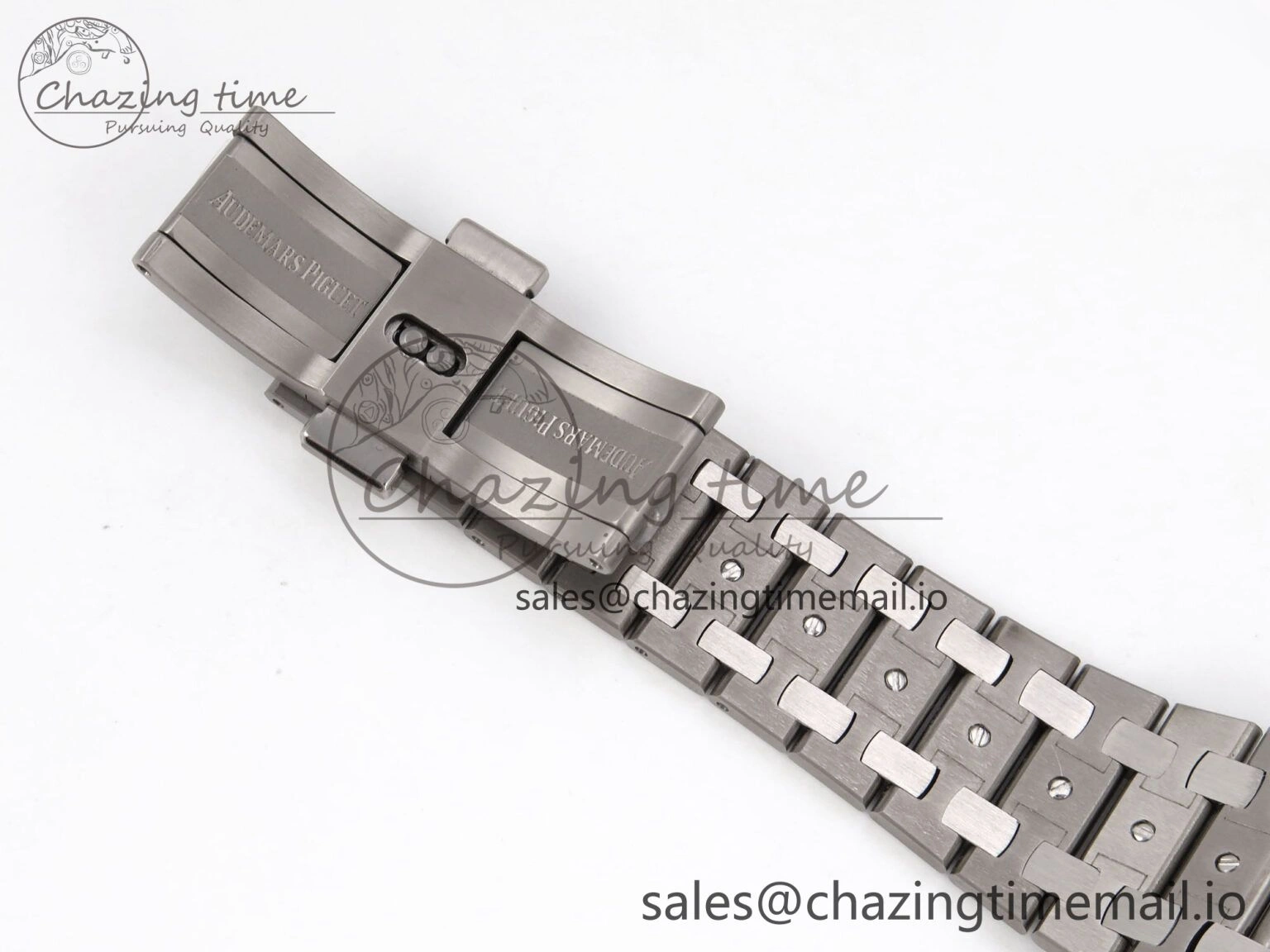 Royal Oak 15202IP SS ZF 1:1 Best Edition Blue Textured Dial on SS Bracelet A2121 Super Clone V Attractive 4393