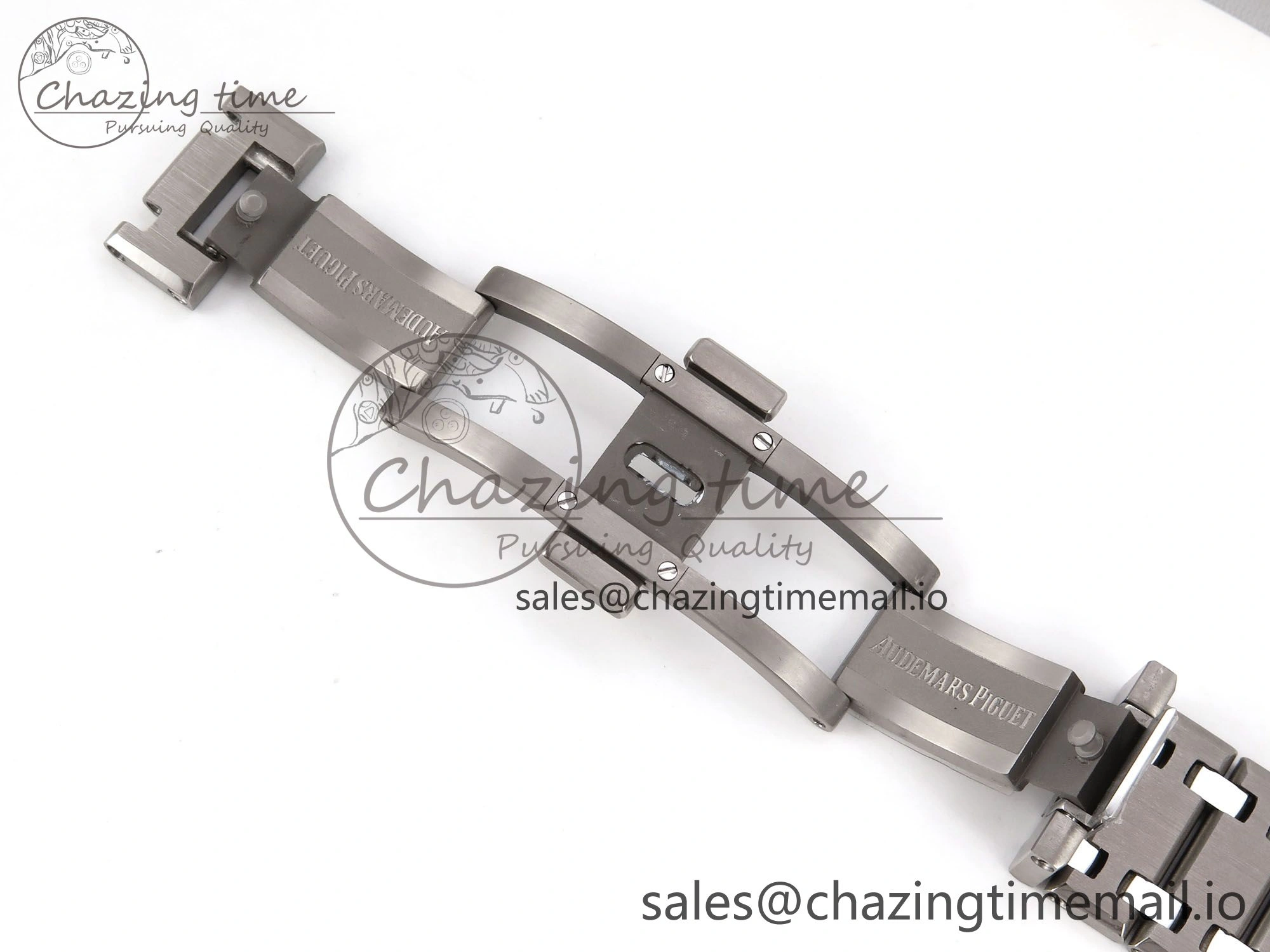 Royal Oak 15202IP SS ZF 1:1 Best Edition Blue Textured Dial on SS Bracelet A2121 Super Clone V Attractive 4393