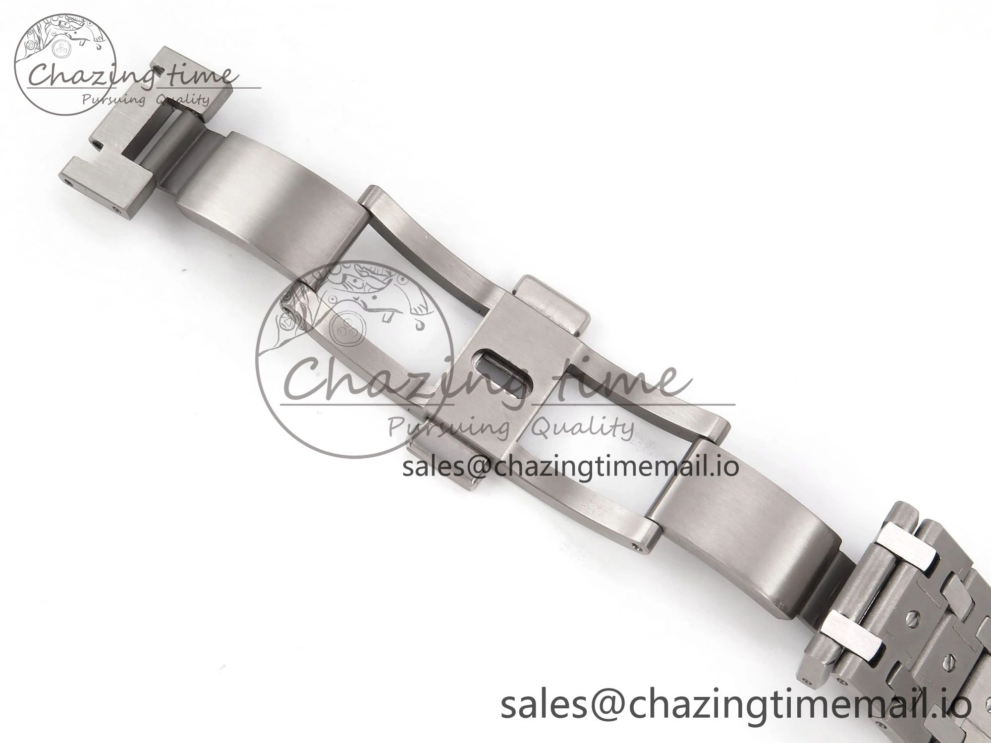 Royal Oak 15202IP SS ZF 1:1 Best Edition Blue Textured Dial on SS Bracelet A2121 Super Clone V Attractive 4393