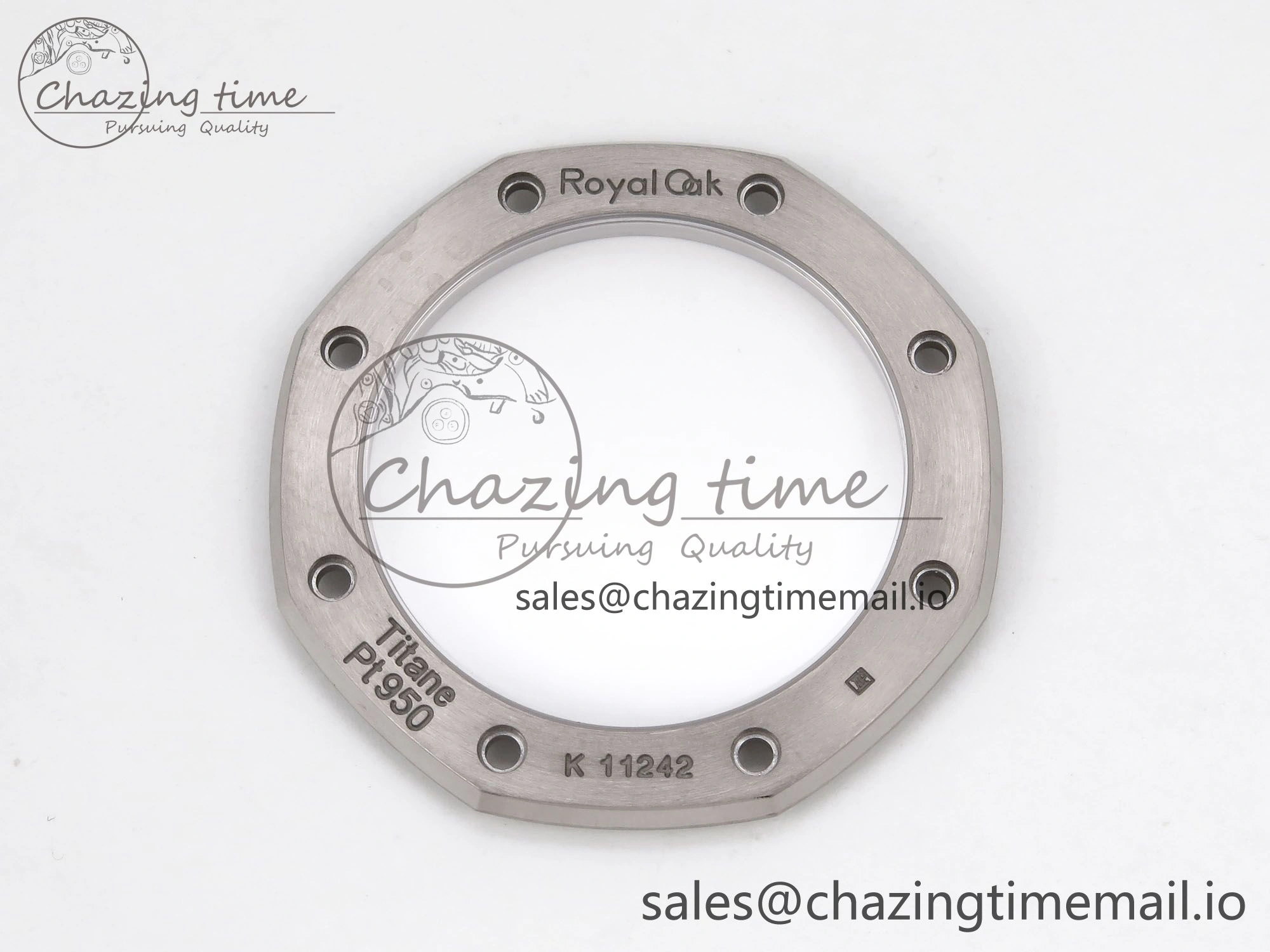 Royal Oak 15202IP SS ZF 1:1 Best Edition Blue Textured Dial on SS Bracelet A2121 Super Clone V Attractive 4393