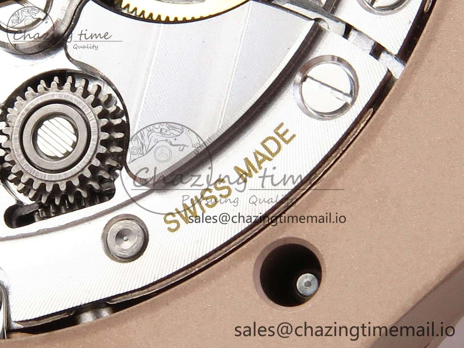 Royal Oak 15500 RG APSF 1:1 Best Edition Black Dial on Black Leather Strap SA4302 Super Clone V2 (SW Dial) Packable 4282
