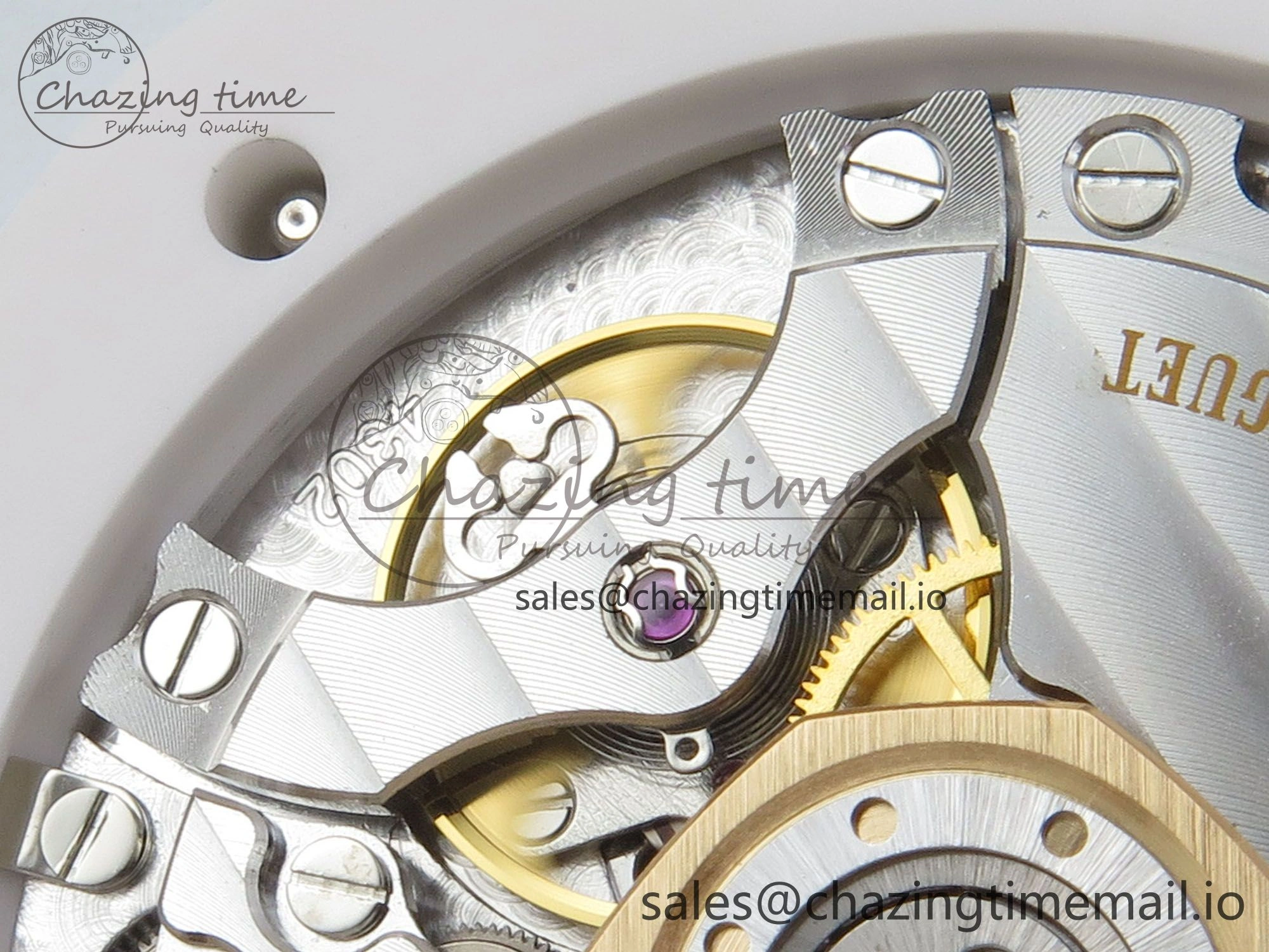 QuickDry Royal Oak 15500 White Ceramic APSF 1:1 Best Edition Black Dial On White Bracelet SA4302 Super Clone 4226
