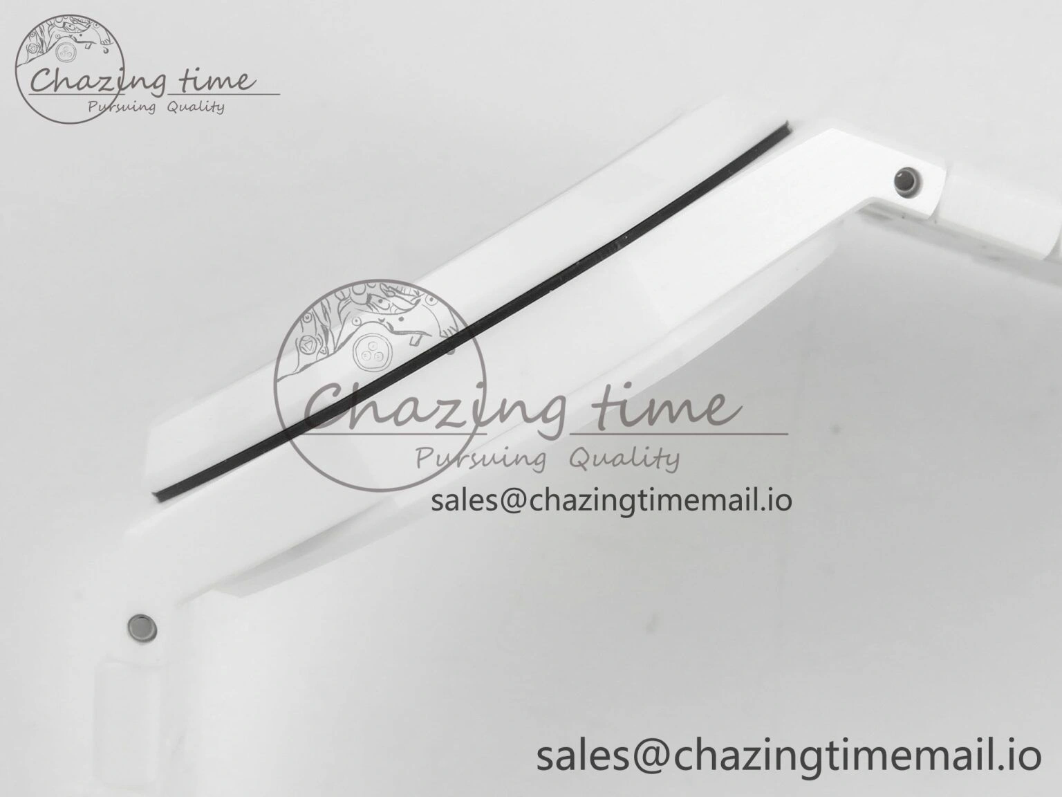 Royal Oak 15500 White Ceramic APSF 1:1 Best Edition Blue Dial On White Bracelet SA4302 Super Clone HighPerformance 4228