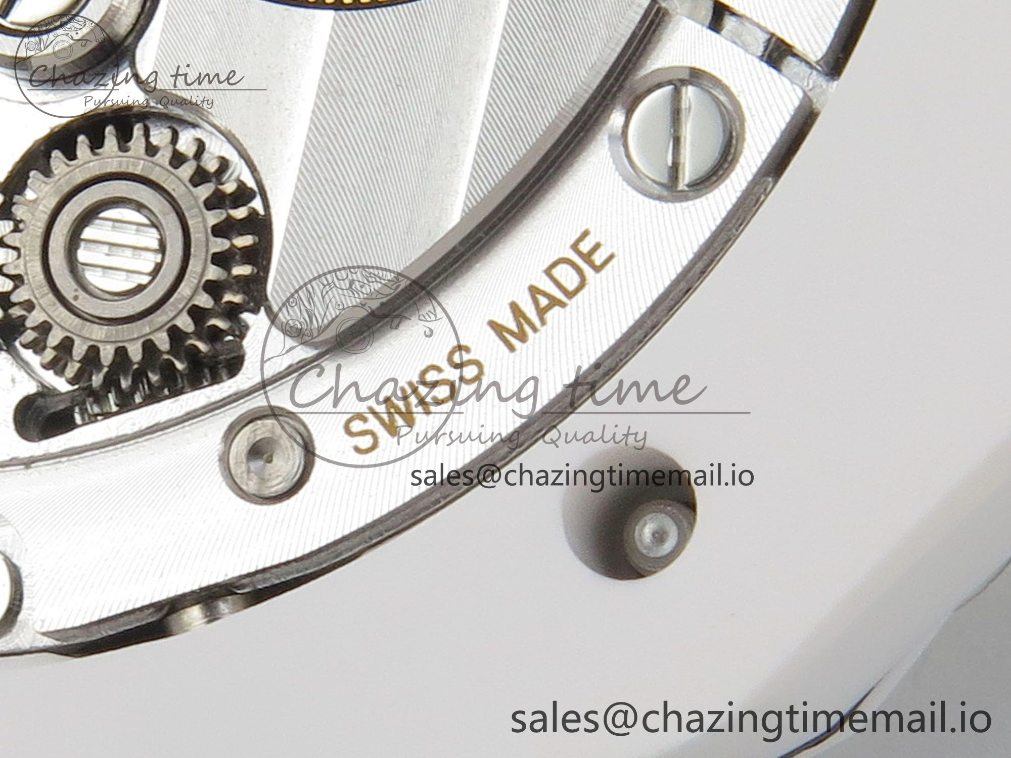 Royal Oak 15500 White Ceramic APSF 1:1 Best Edition Blue Dial On White Bracelet SA4302 Super Clone HighPerformance 4228