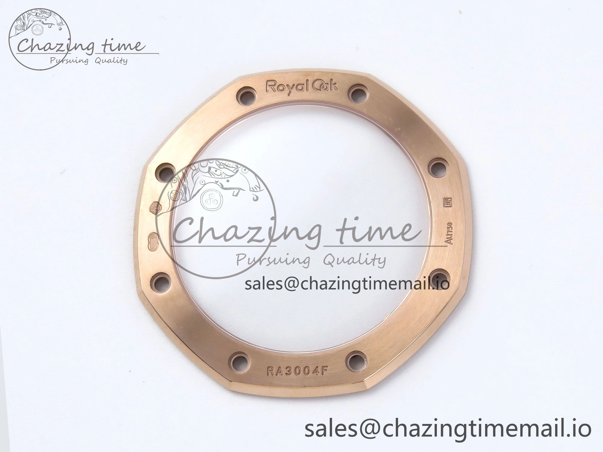 Royal Oak 15510 RG APSF 1:1 Best Edition Blue Dial on Blue Leather Strap SA4302 Super Clone V2 (SW Dial) Original 4290