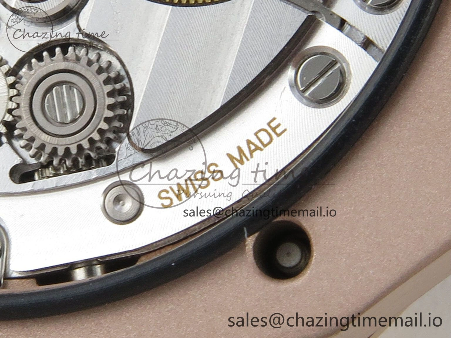 GoodFit Royal Oak 15510 RG TWSF Best Edition Black Textured Dial on RG Bracelet SA4302 Super Clone 4247