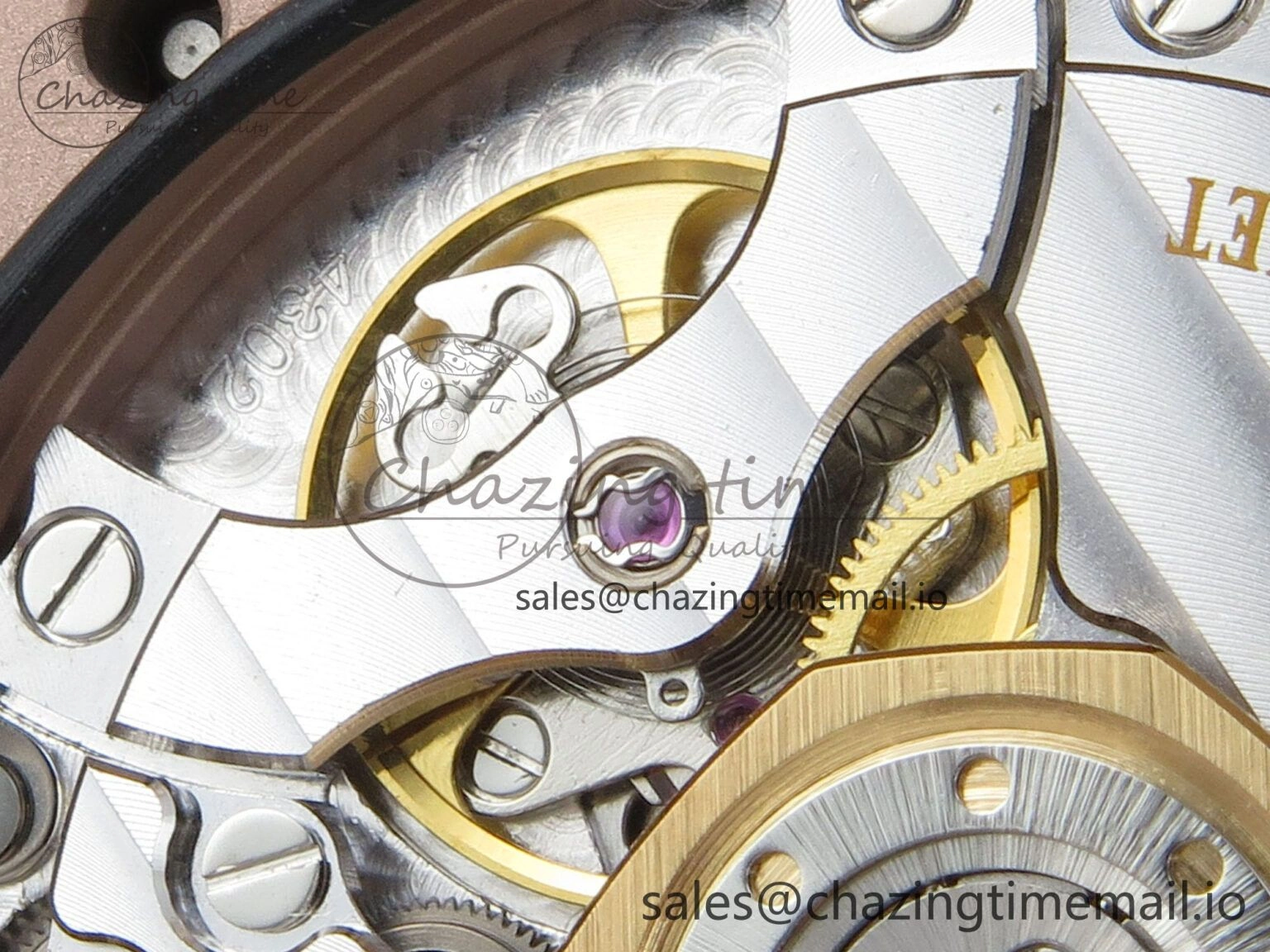 Durable Royal Oak 15510 RG TWSF Best Edition Blue Textured Dial on RG Bracelet SA4302 Super Clone 4245