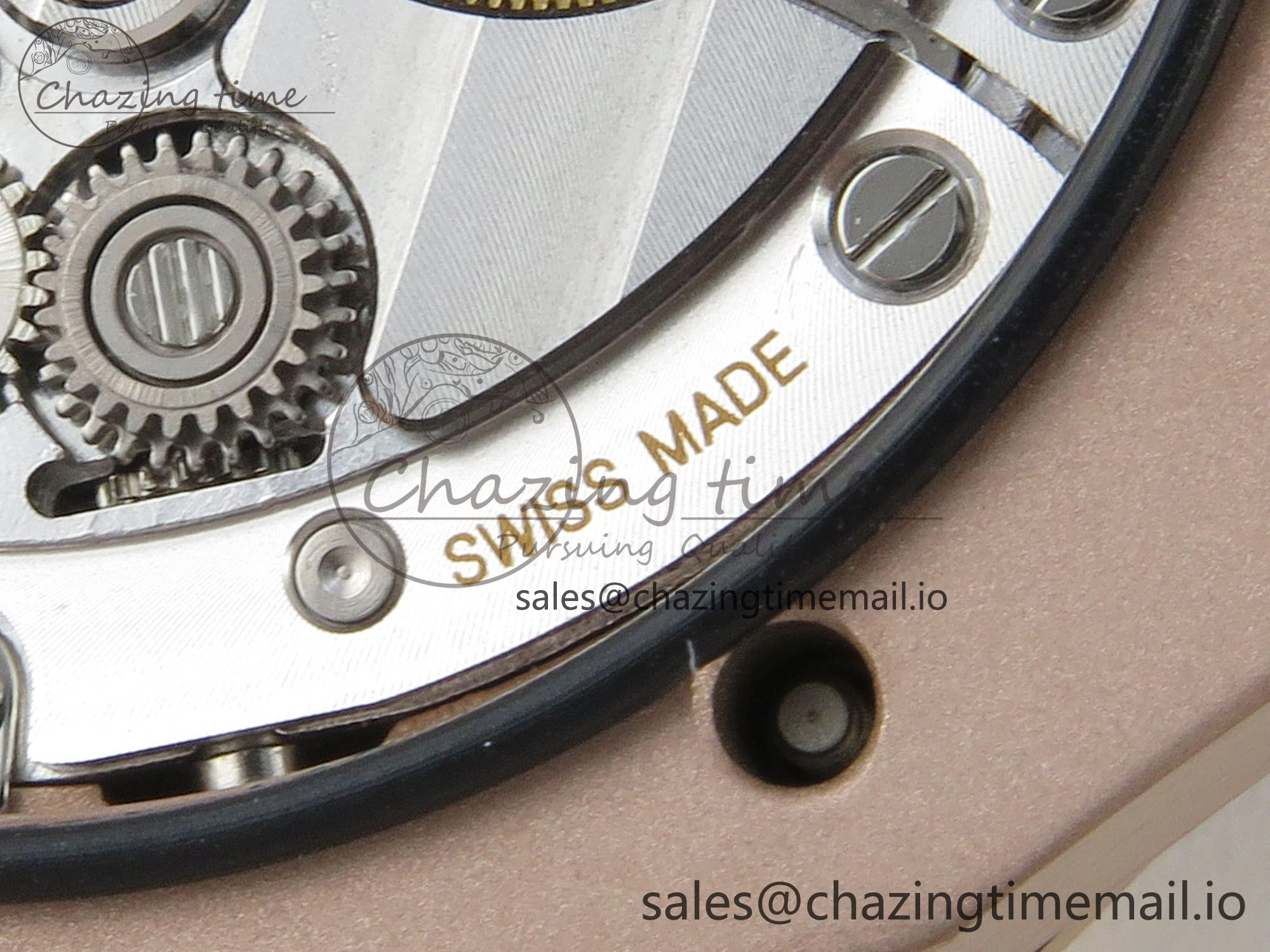 Durable Royal Oak 15510 RG TWSF Best Edition Blue Textured Dial on RG Bracelet SA4302 Super Clone 4245