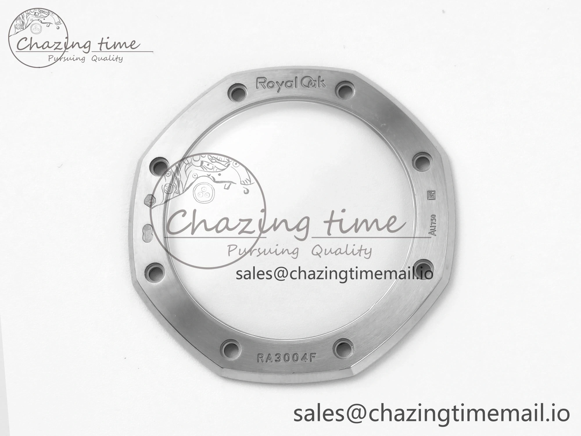 Royal Oak 15510 SS APSF 1:1 Best Edition Green Dial on SS Bracelet SA4302 Super Clone V2 (SW Dial) HighPerformance 4297