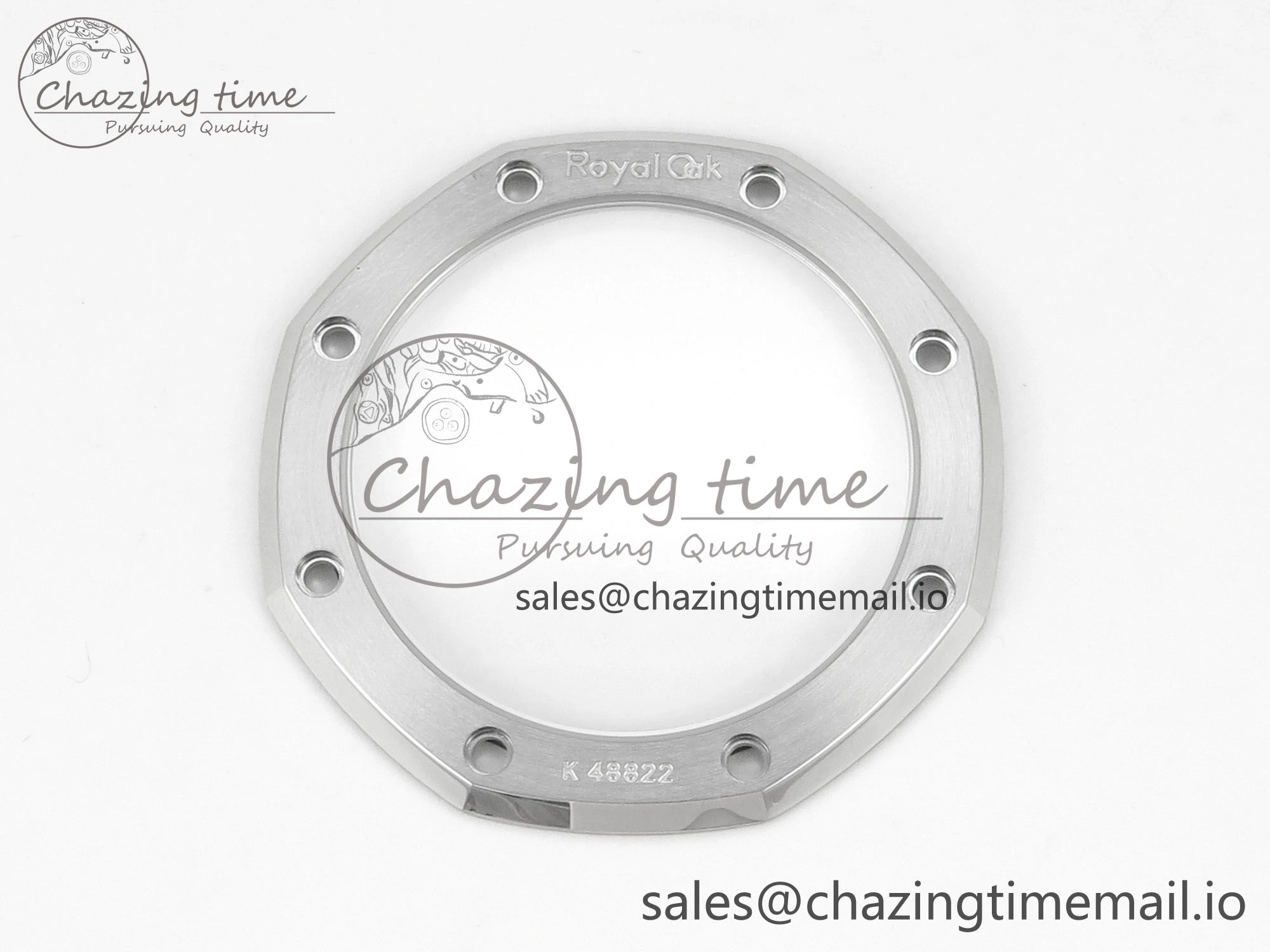 GoAnywhere Royal Oak 15510 SS TWSF Best Edition Gray Textured Dial on SS Bracelet SA4302 Super Clone 4246