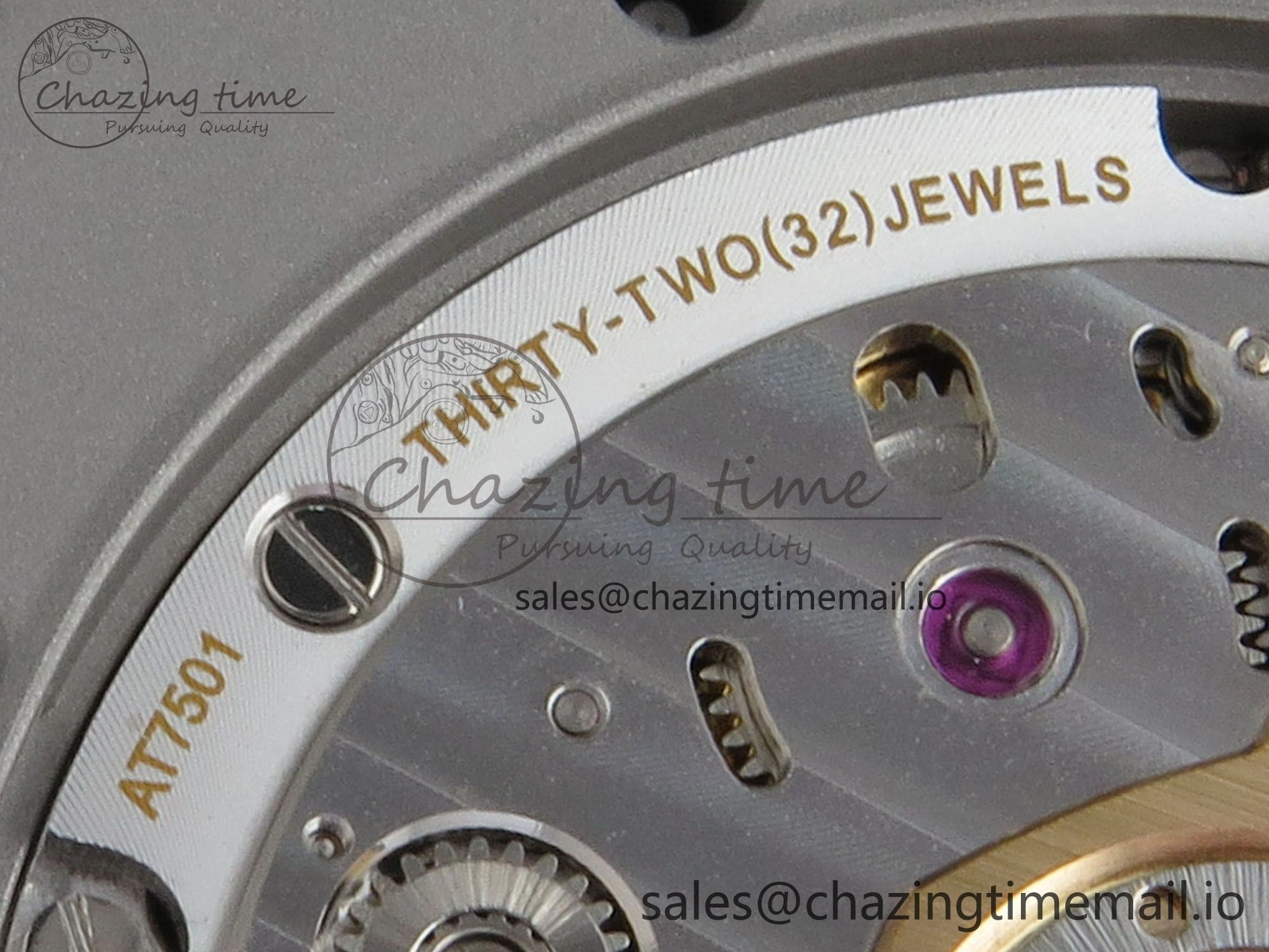 TimelessDesign Royal Oak 15510 SS TWSF Best Edition Green Textured Dial on SS Bracelet SA4302 Super Clone 4248
