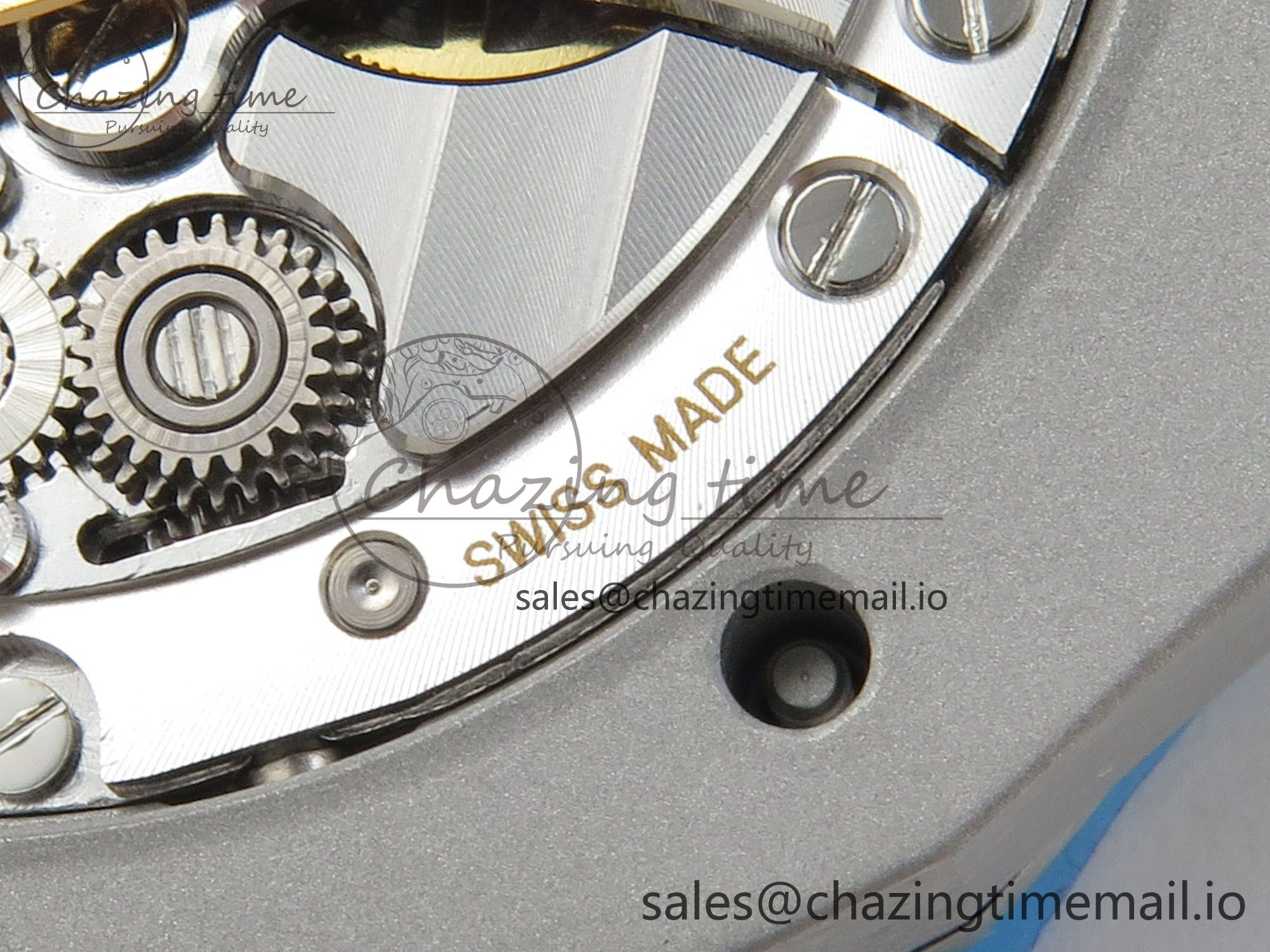 TimelessDesign Royal Oak 15510 SS TWSF Best Edition Green Textured Dial on SS Bracelet SA4302 Super Clone 4248