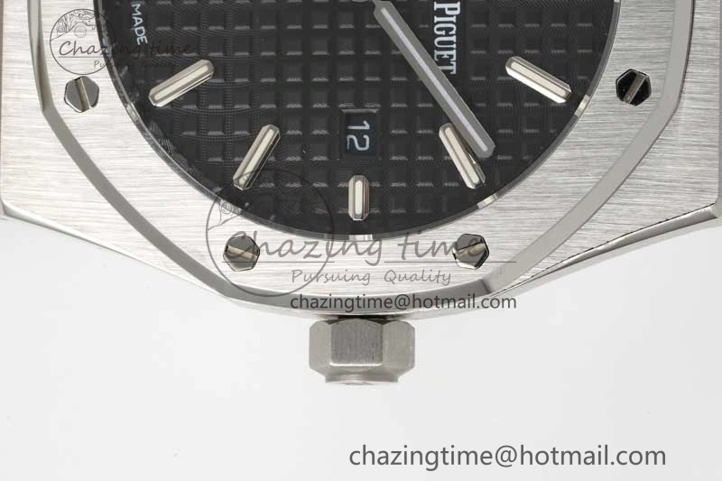 Unique Royal Oak 33mm Ladies SS 8F Best Edition Black Dial on SS Bracelet Quartz 10253