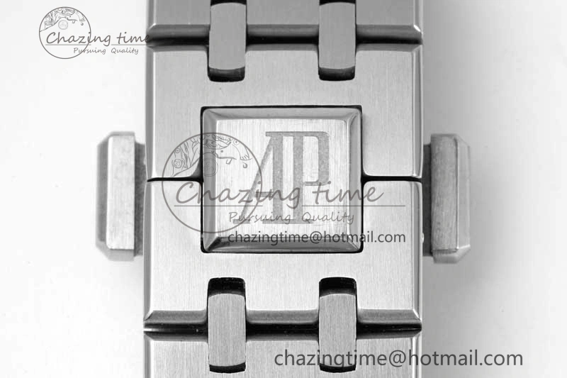 Royal Oak 33mm Ladies SS 8F Best Edition White Dial on SS Bracelet Quartz Durable 4783