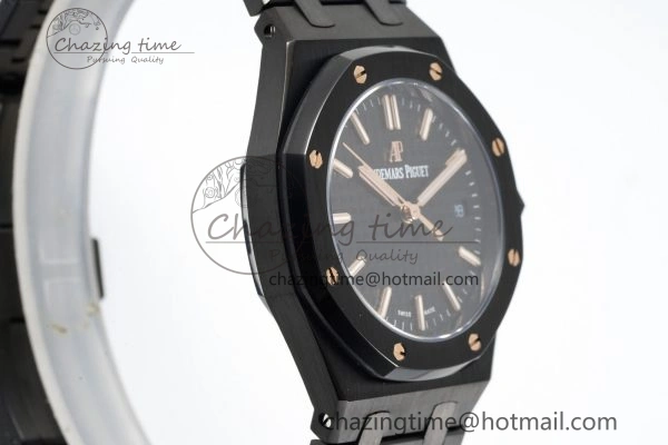 Royal Oak 34mm Black Ceramic BF Best Edition Black Dial on Black Ceramic Bracelet A Colorful 4741