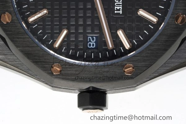 Royal Oak 34mm Black Ceramic BF Best Edition Black Dial on Black Ceramic Bracelet A Colorful 4741