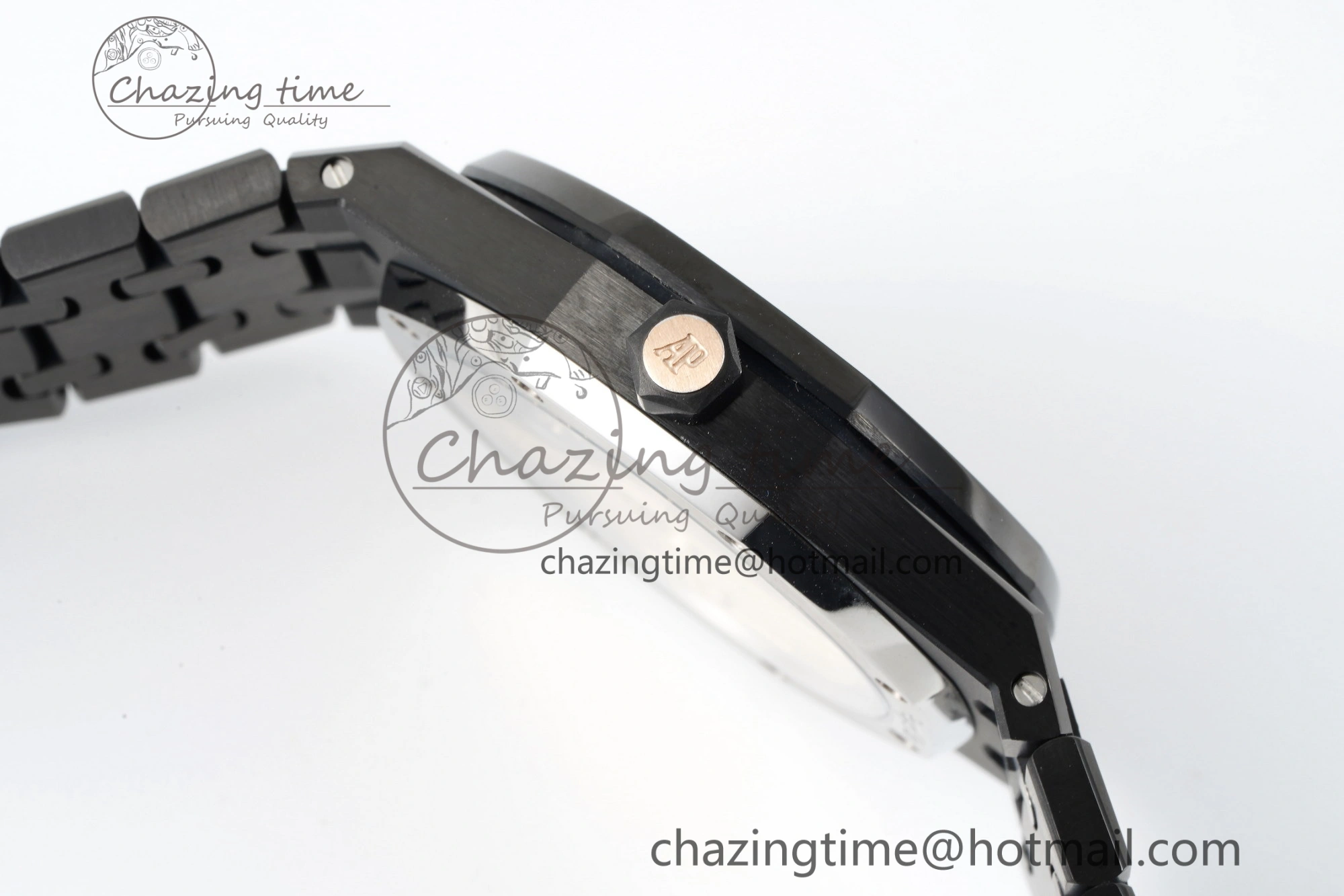 Royal Oak 34mm Black Ceramic BF Best Edition Black Dial on Black Ceramic Bracelet A Colorful 4741