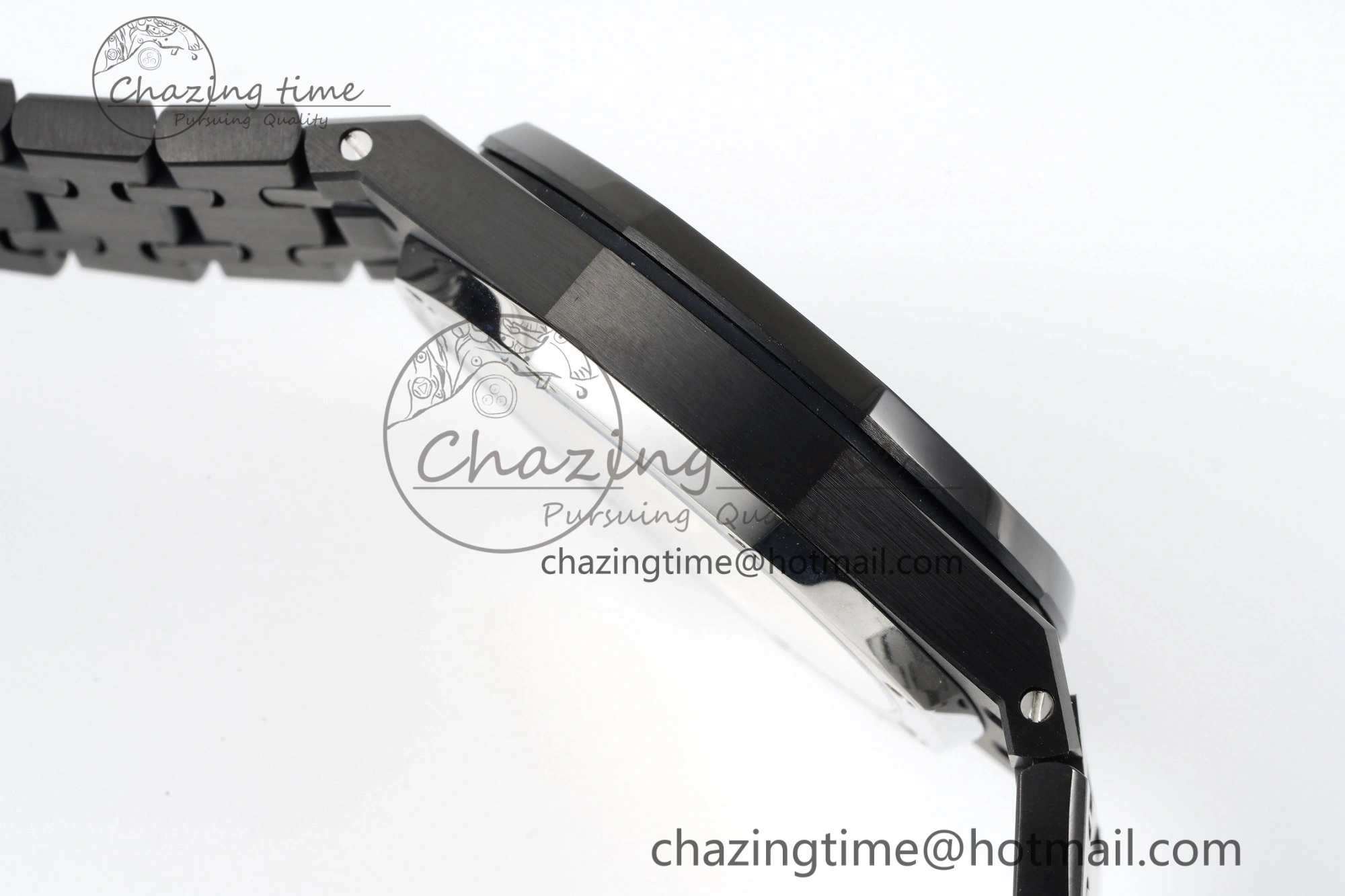 Royal Oak 34mm Black Ceramic BF Best Edition Black Dial on Black Ceramic Bracelet A Colorful 4741