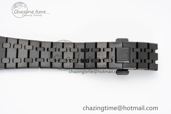 Royal Oak 34mm Black Ceramic BF Best Edition Black Dial on Black Ceramic Bracelet A Colorful 4741