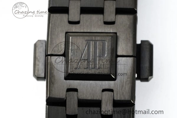 Royal Oak 34mm Black Ceramic BF Best Edition Black Dial on Black Ceramic Bracelet A Colorful 4741