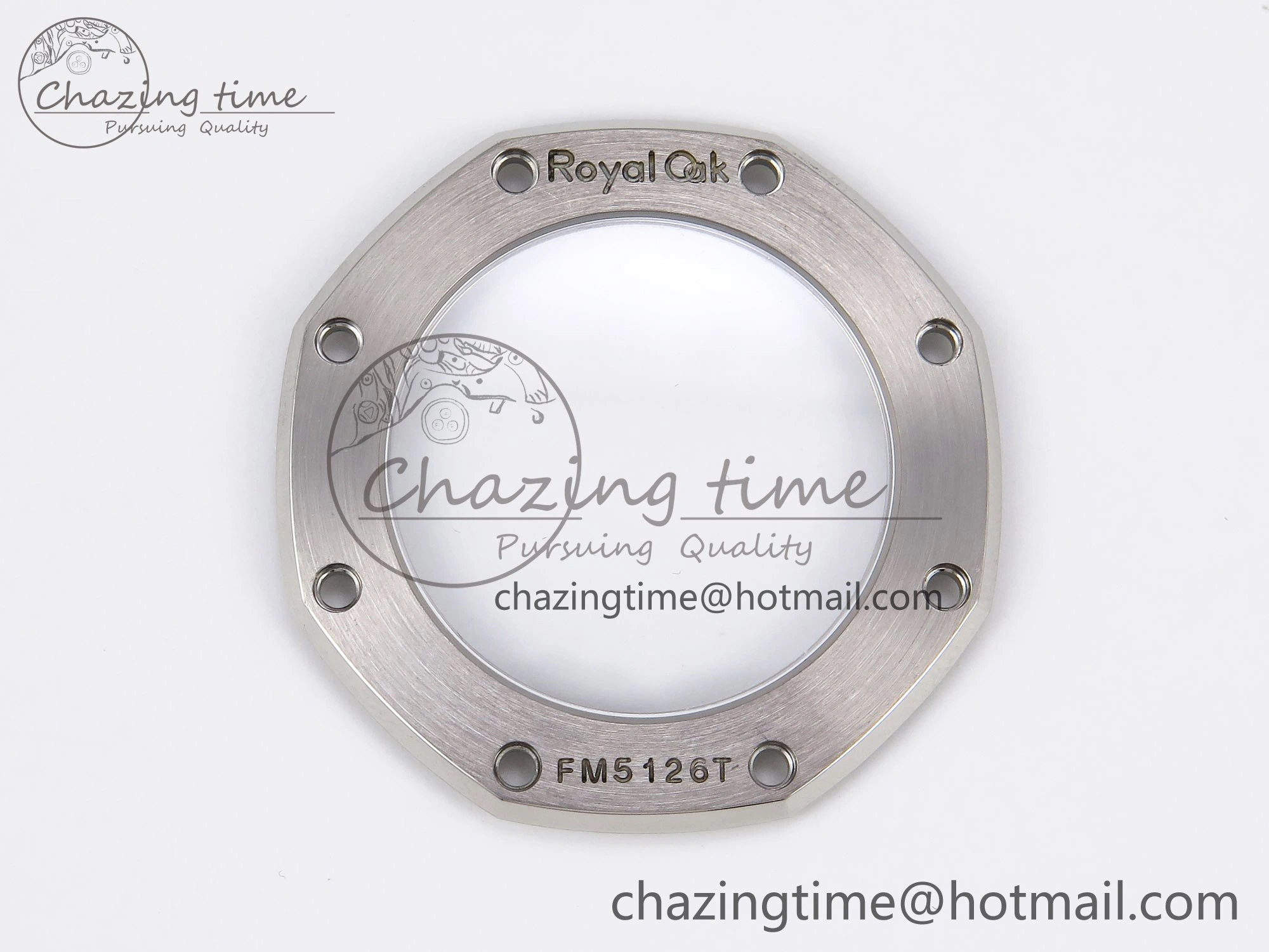 Durable Royal Oak 34mm SS ZF 1:1 Best Edition White Textured Dial on SS Bracelet A 4460