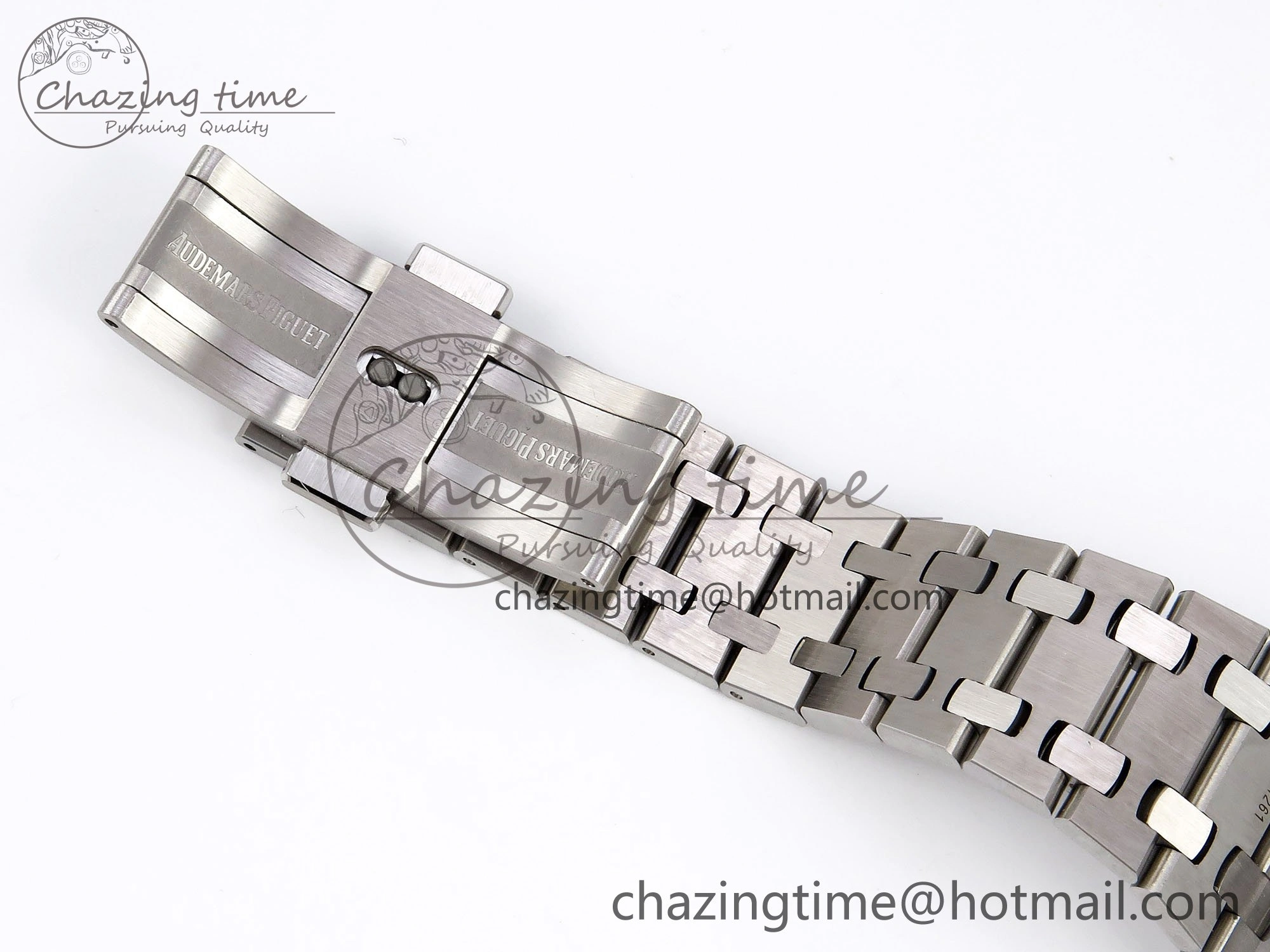 Durable Royal Oak 34mm SS ZF 1:1 Best Edition White Textured Dial on SS Bracelet A 4460