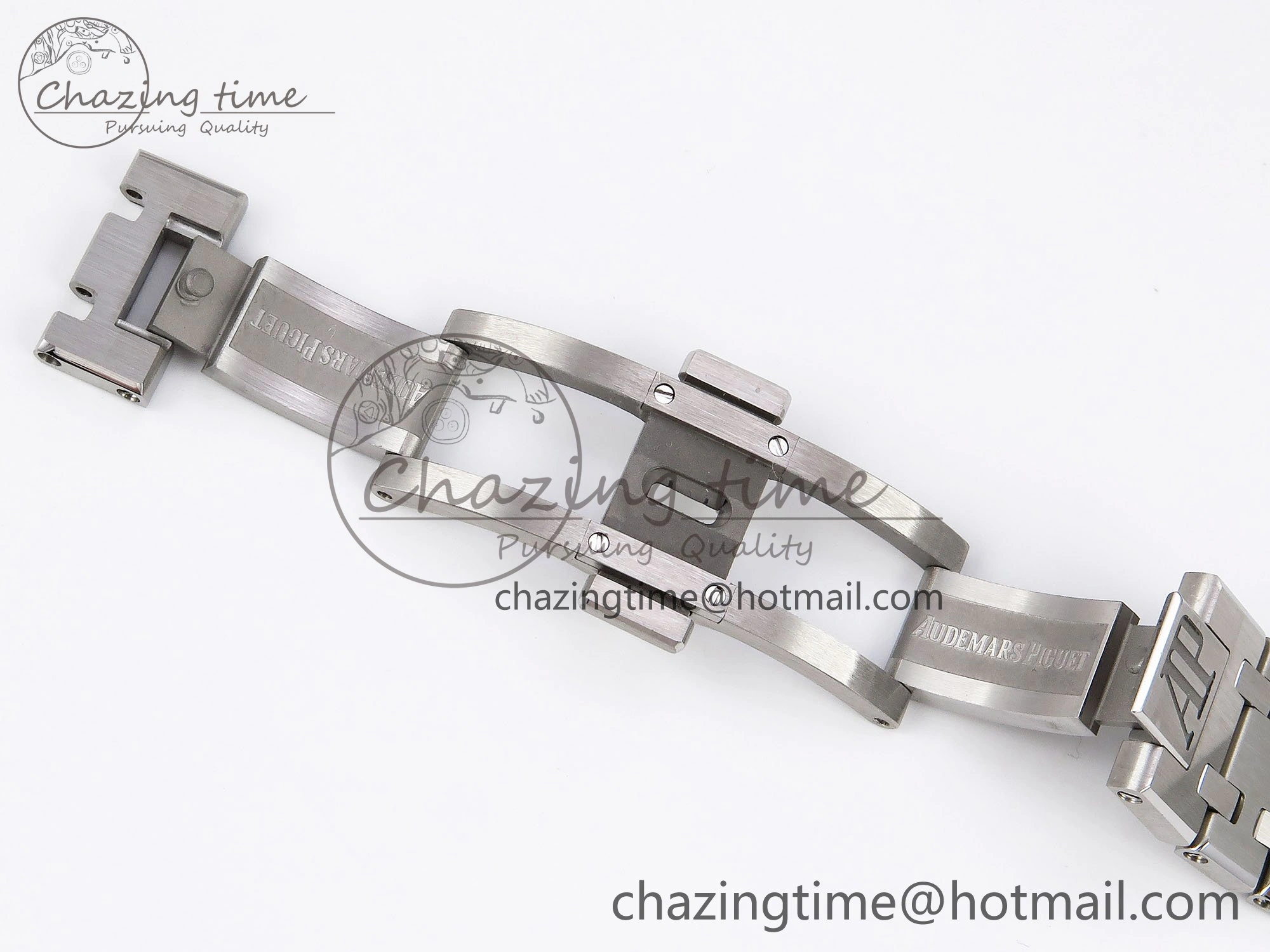 Durable Royal Oak 34mm SS ZF 1:1 Best Edition White Textured Dial on SS Bracelet A 4460