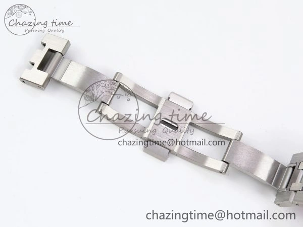 Breathable Royal Oak 37mm 15450 Diamond SS APSF 1:1 Best Edition Black Textured Dial on SS Bracelet SA3120 Super Clone 4432