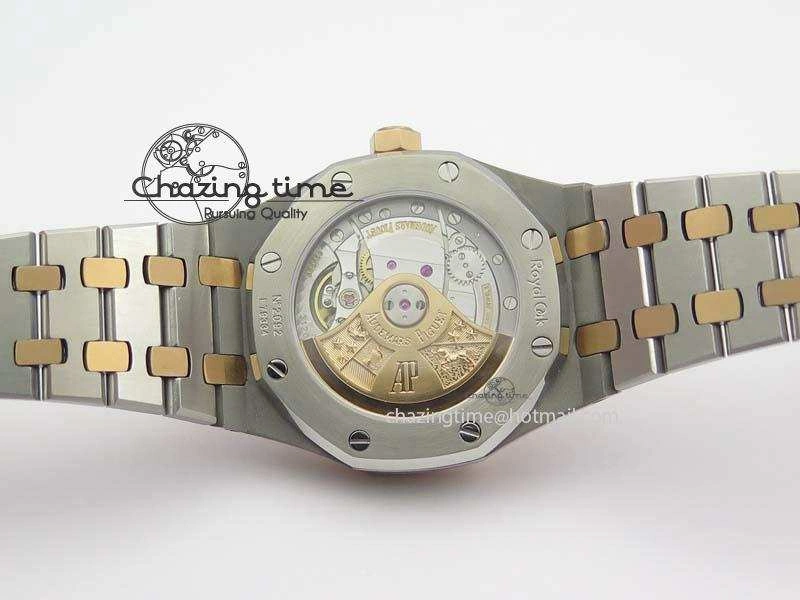 Royal Oak 37mm 15450 RG Bezel JF 1:1 Best Edition Silver Dial On SS RG Bracelet A Effortless 5061