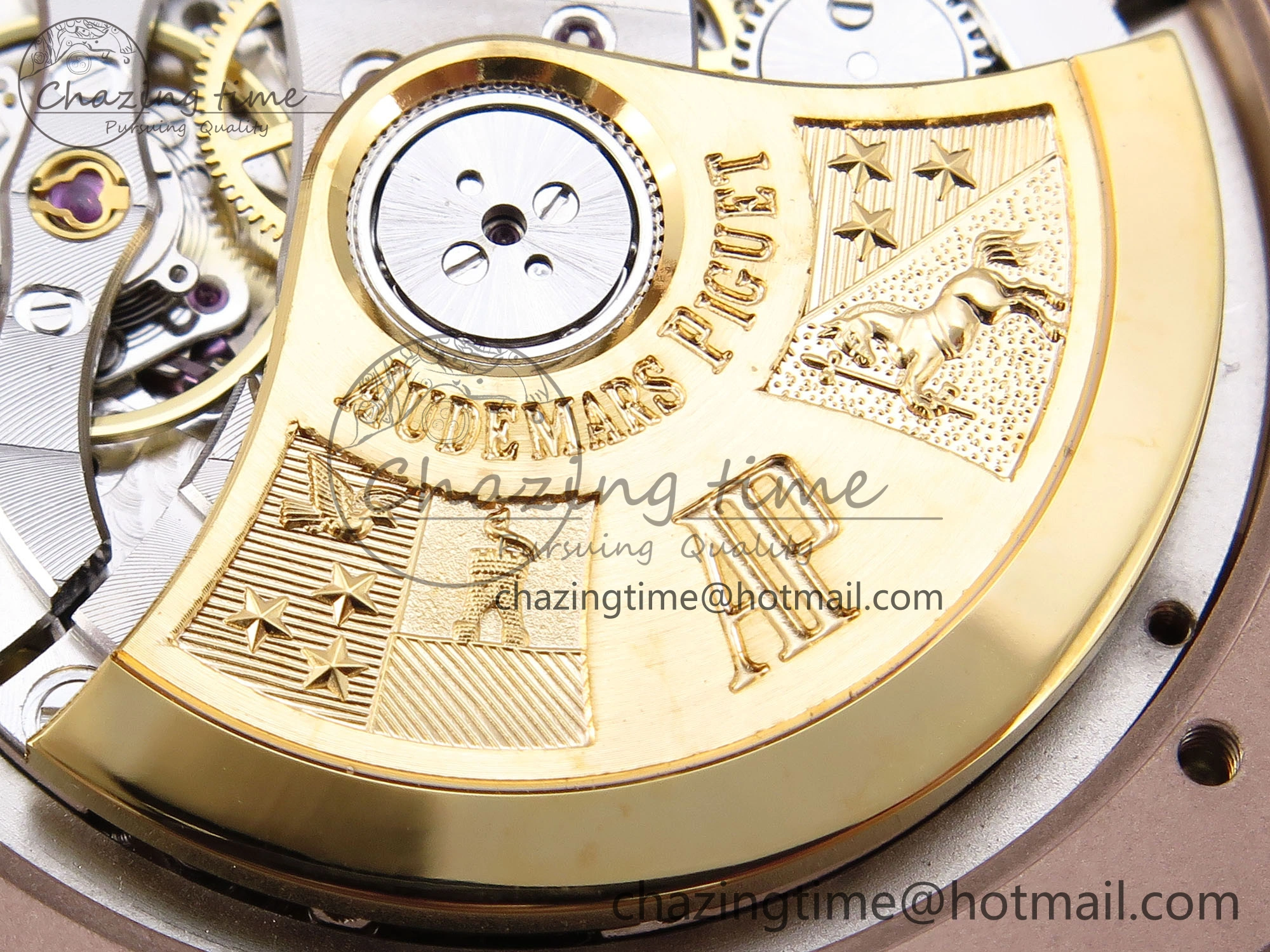 Royal Oak 37mm 15450 RG IPF Best Edition White Dial on RG Bracelet SA3120 Super Clone FastDry 4562